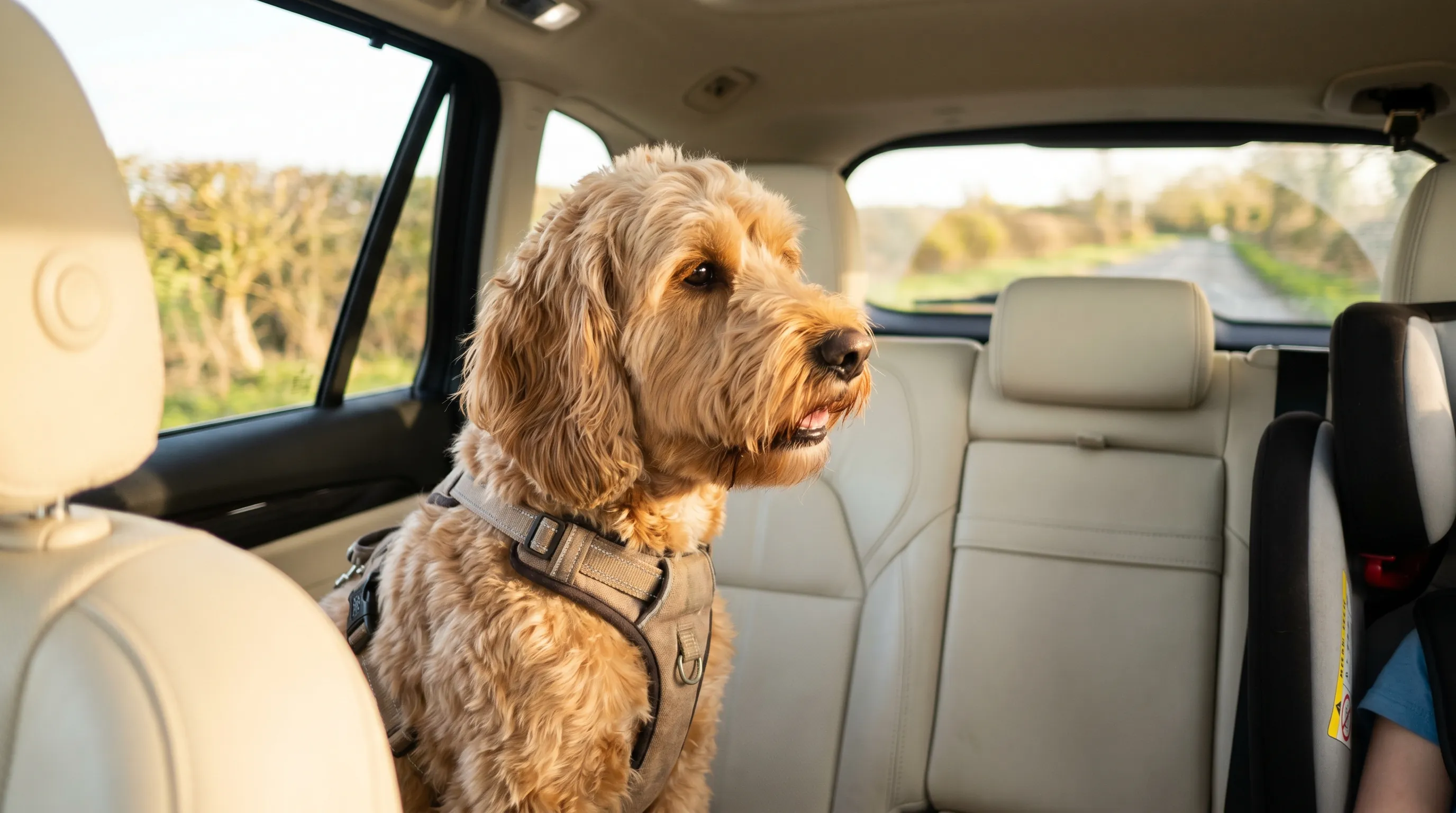 Image showcasing Dog Anxiety in Car: 8 Symptoms & How to Fix It | Captain Calm